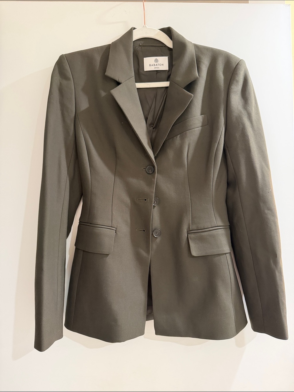 Babaton Olive Tailored Single-Breasted Blazer